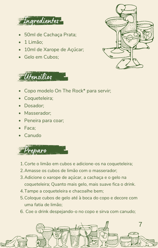 Drinks Caipiras